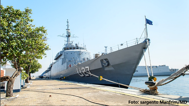 🇧🇷⚓ Navio-Escola “Brasil” chega à Itália e abre visitação ao público